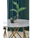 BONELLO TABLE, TOP - GRAY MARMUR, LEGS - GOLD order